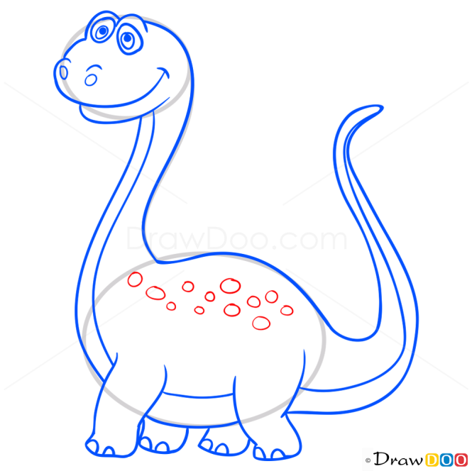 How to Draw Sauropod, Dinosaurus