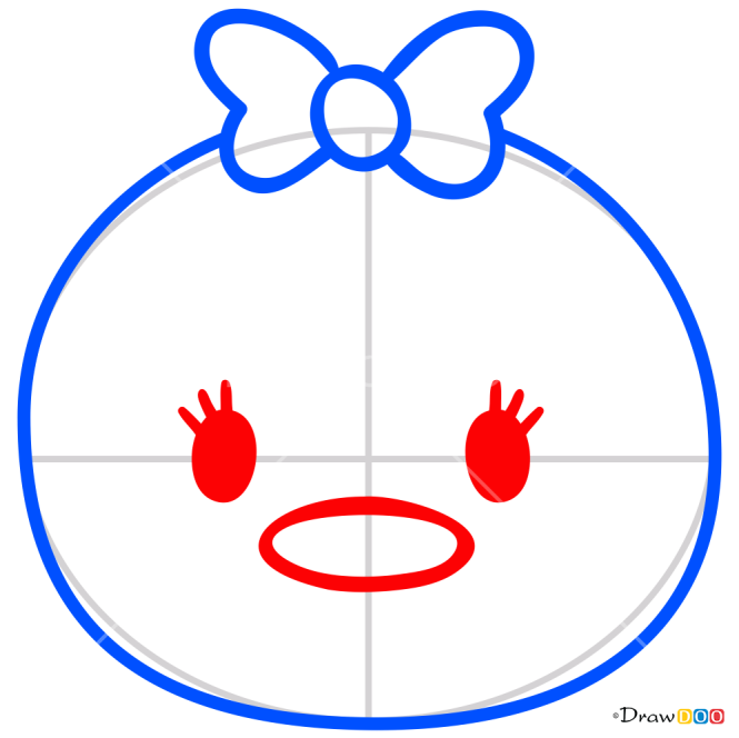 How to Draw Daisy Duck, Disney Tsum Tsum