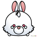 How to Draw White Rabbit, Disney Tsum Tsum