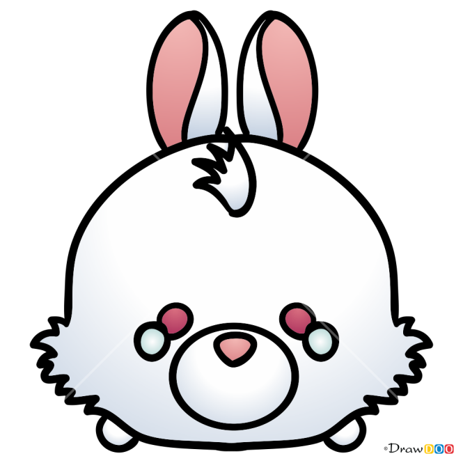 How to Draw White Rabbit, Disney Tsum Tsum