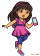 How to Draw Dora with Phone, Dora and Friends