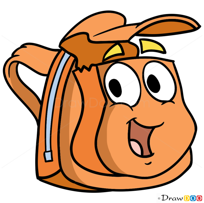 How to Draw Rescue Pack, Dora