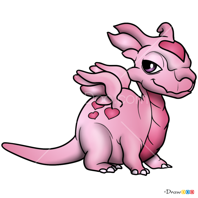 How to Draw Love Dragon, Dragon Mania legends