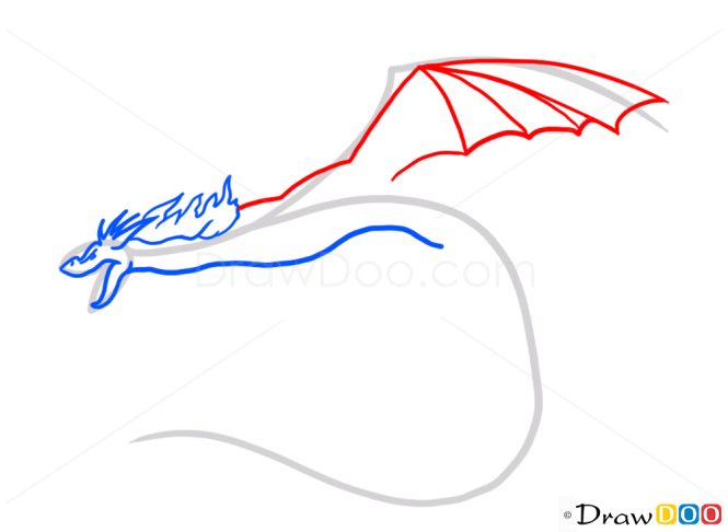 How to Draw Fire Dragon, Dragons and Beasts