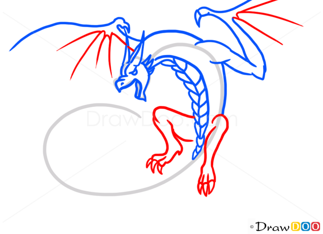 How to Draw Electric Dragon, Dragons and Beasts