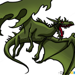 How to Draw Zombie Dragon, Dragons and Beasts