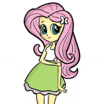 How to Draw Fluttershy, Equestria Girls