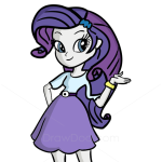 How to Draw Rarity, Equestria Girls