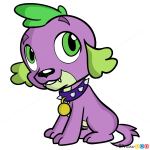 How to Draw Spike, Equestria Girls