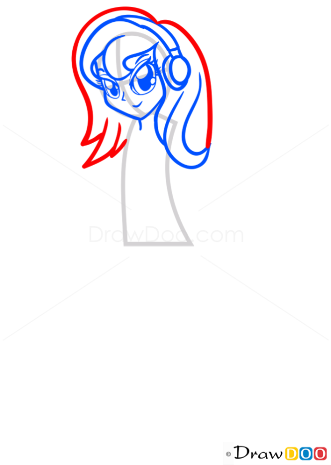How to Draw Princess Luna, Equestria Girls
