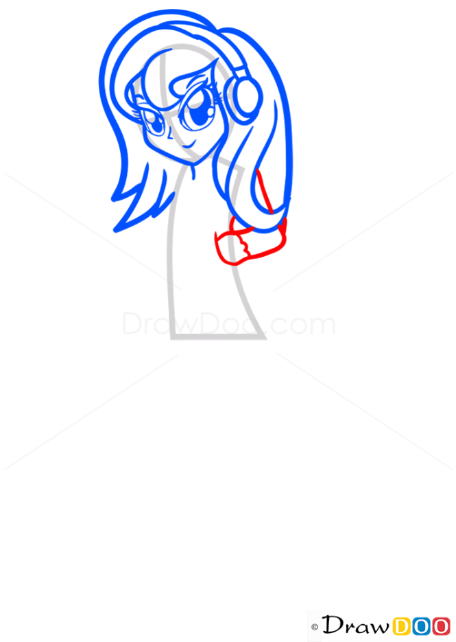How to Draw Princess Luna, Equestria Girls