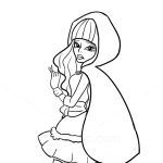 How to Draw Cerise Hood, Ever After Higt