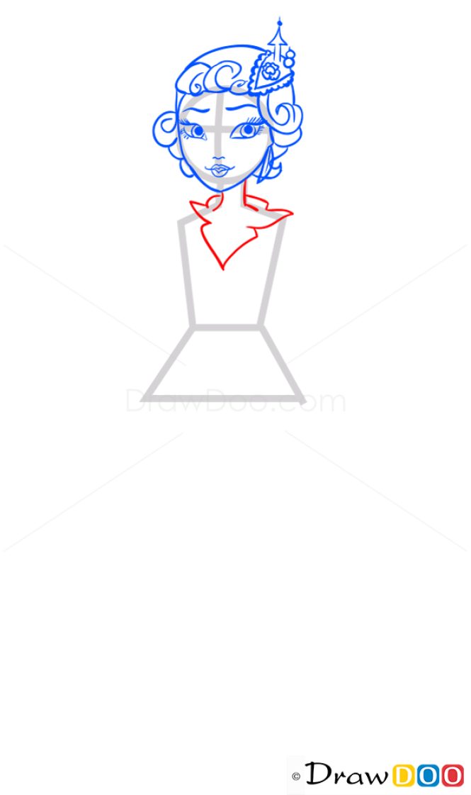 How to Draw Christine Andersen, Ever After Higt