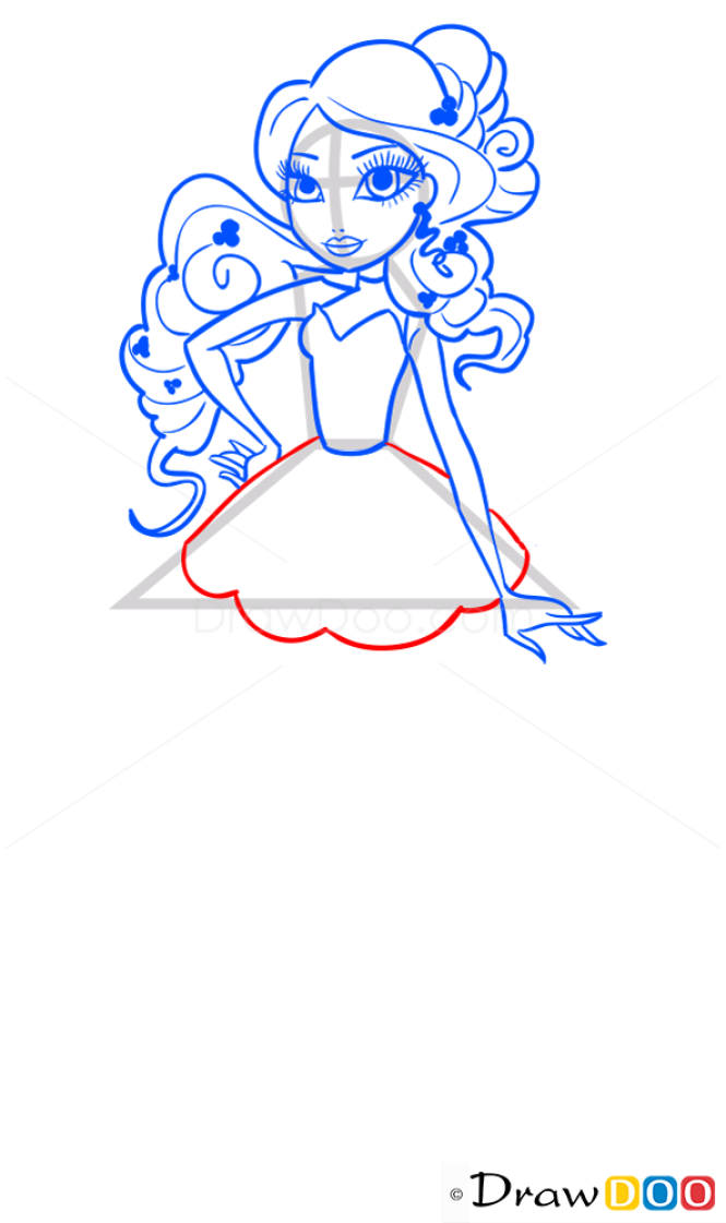How to Draw Bianca Bella, Ever After Higt