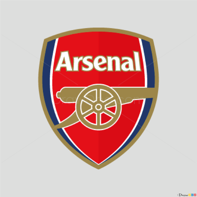 How to Draw Arsenal, Football Logos