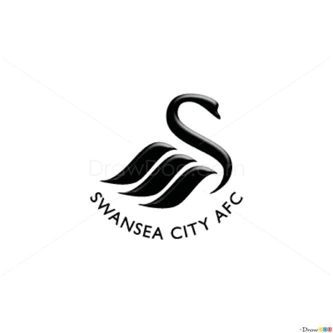 How to Draw Swansea, City, Football Logos