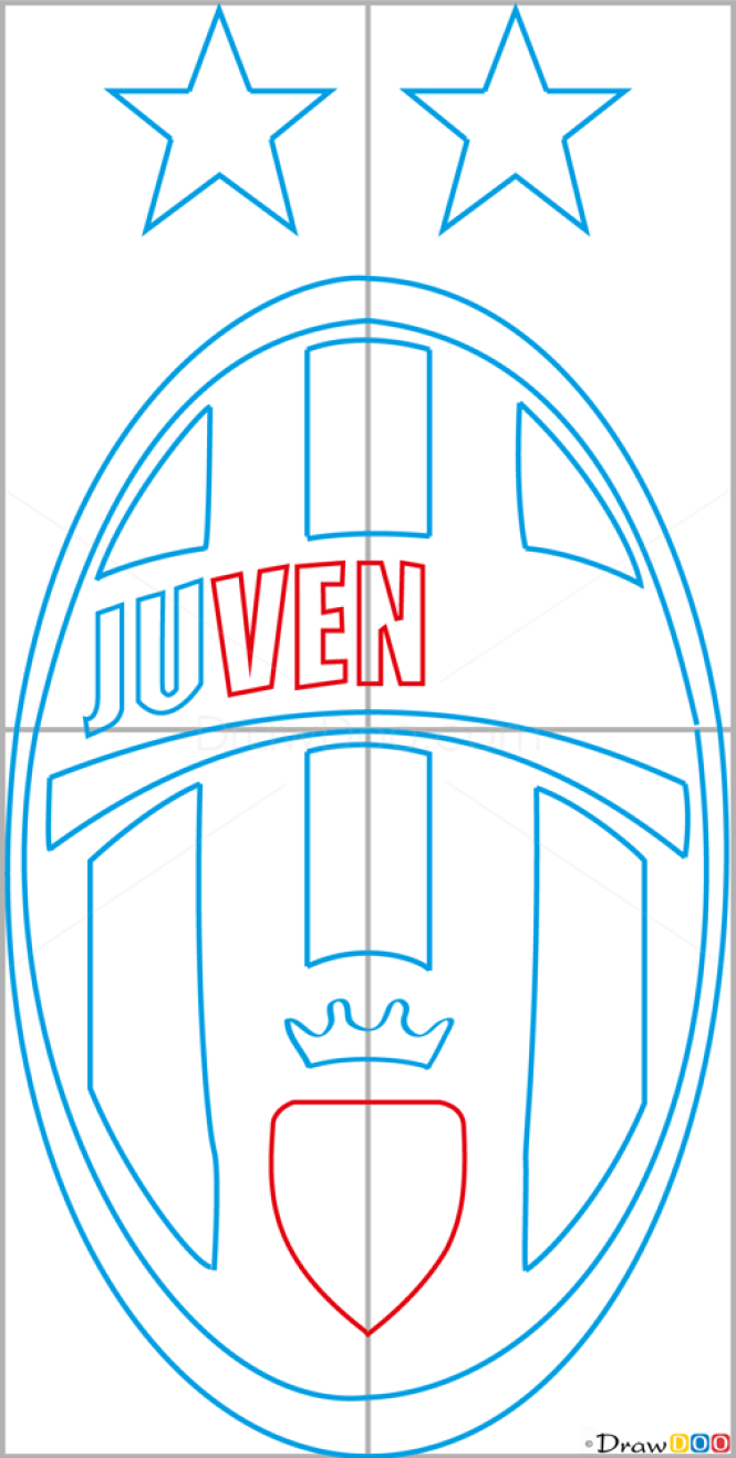 How to Draw Juventus, Football Logos