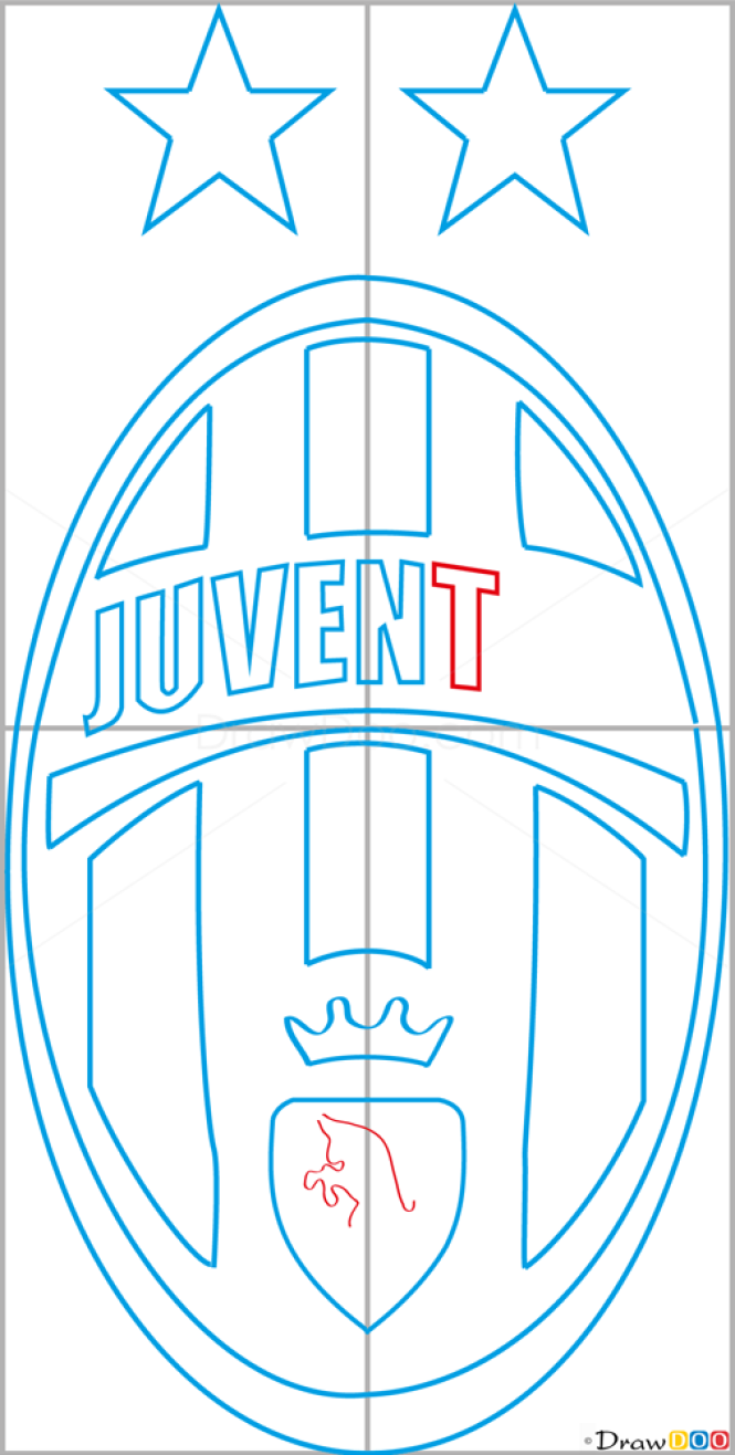 How to Draw Juventus, Football Logos
