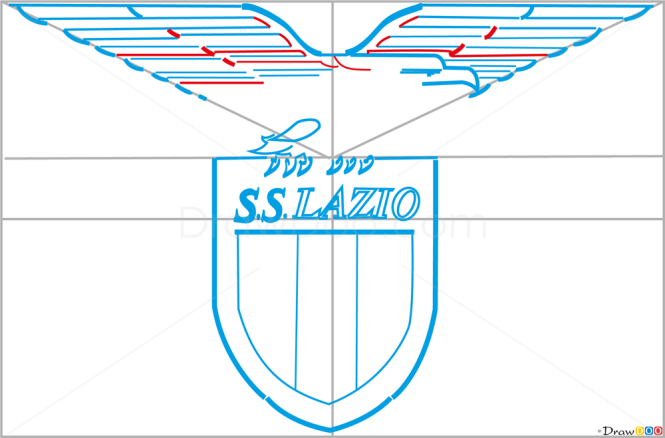 How to Draw Lazio, Football Logos