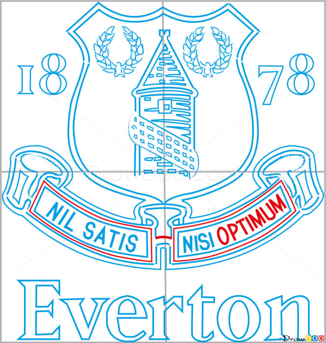 How to Draw Everton, Football Logos