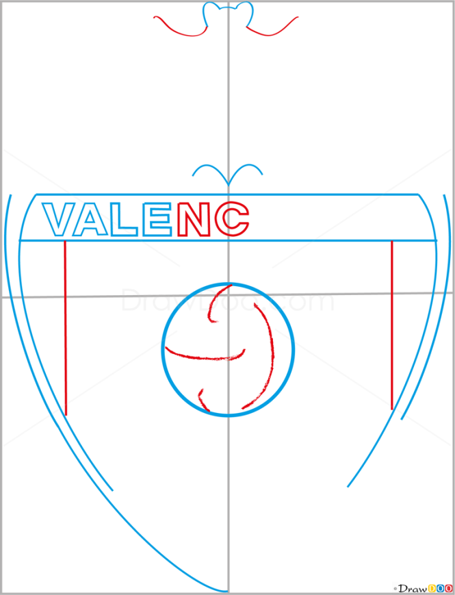 How to Draw Valencia, Football Logos