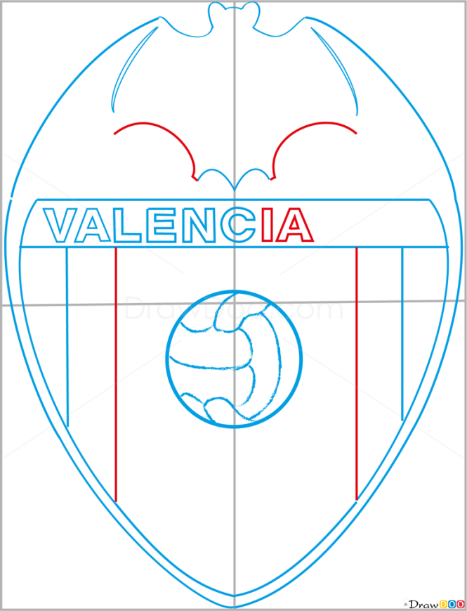 How to Draw Valencia, Football Logos