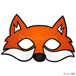 How to Draw Fox Mask, Face Masks