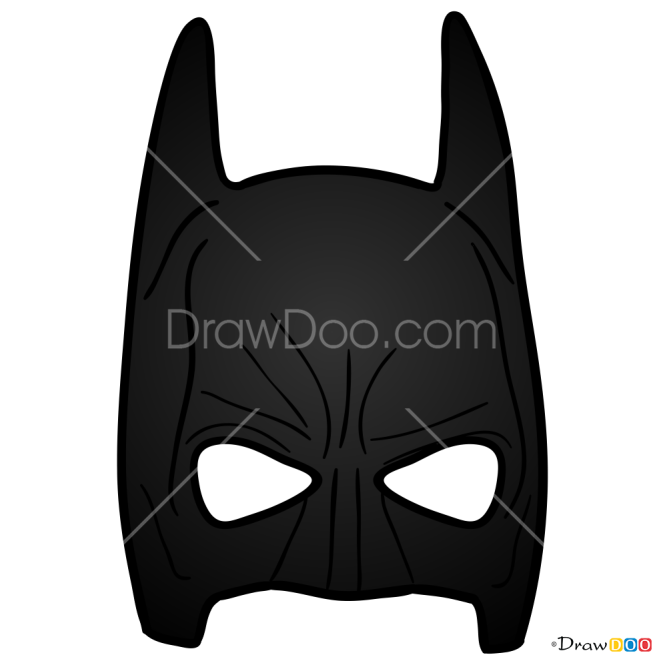 How to Draw Batman Mask, Face Masks