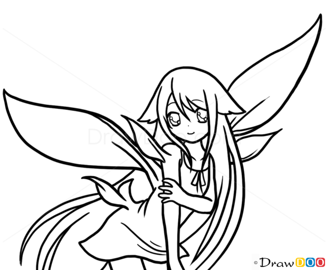How to Draw Anime Fairie 1, Fairies