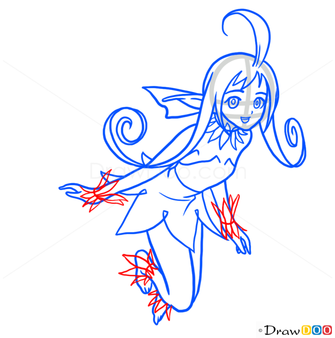 How to Draw Anime Fairie 3, Fairies