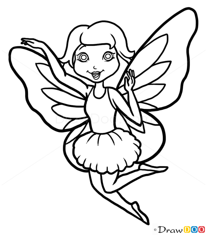 How to Draw Beautiful Fairy, Fairies