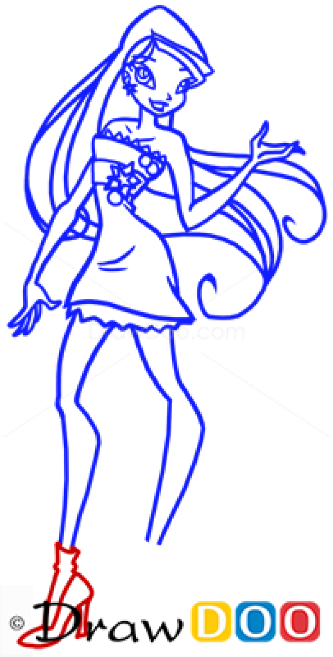How to Draw Stella, Fairies
