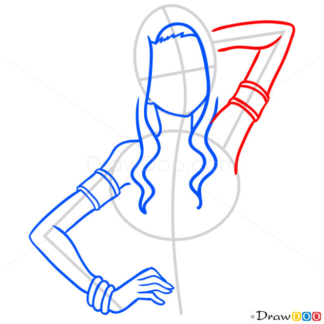 How to Draw Cana Alberona, Fairy Tail