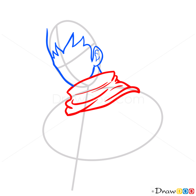 How to Draw Gajeel Redfox, Fairy Tail