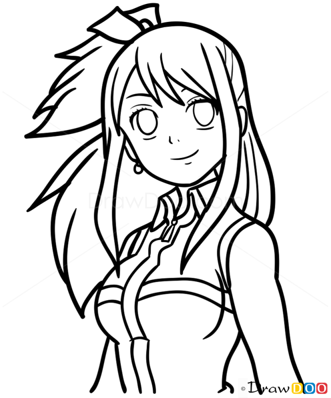 How to Draw Lucy, Fairy Tail