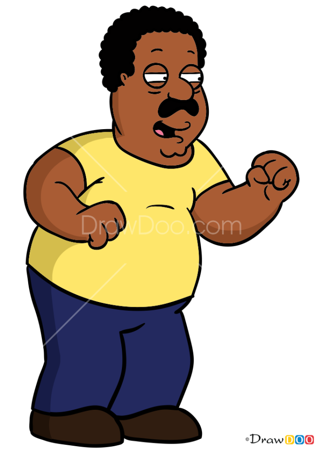 How to Draw Cleveland Brown, Family Guy