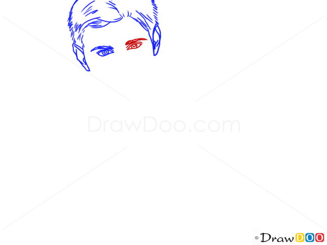 How to Draw Jensen Ackles, Famous Actors