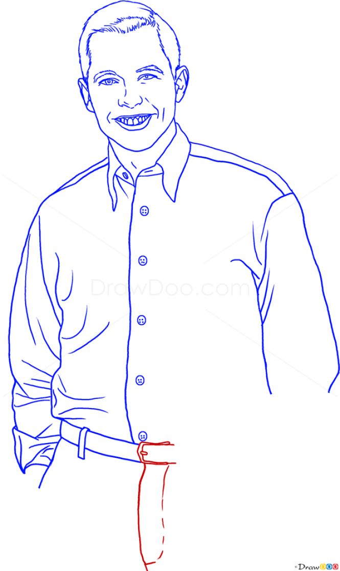 How to Draw Jon Cryer, Famous Actors