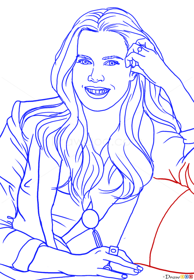 How to Draw Amy Adams, Famous Actors