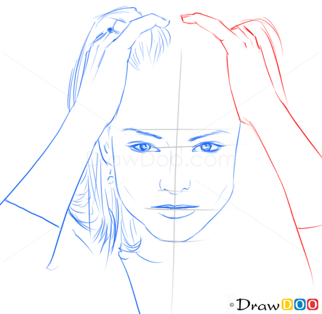 How to Draw Jodie Foster, Famous Actors