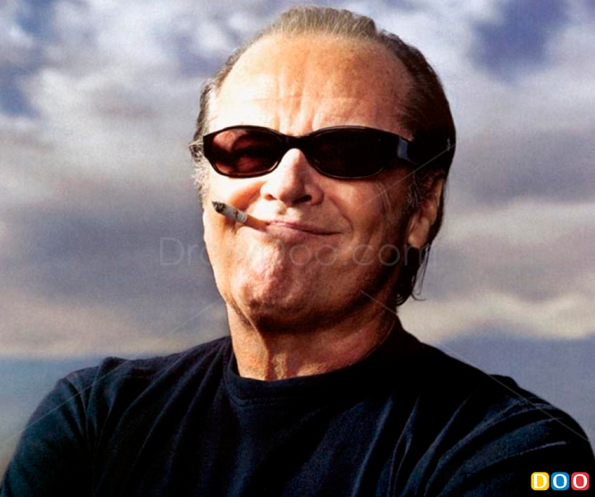 How to Draw Jack Nicholson, Famous Actors