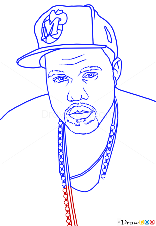 How to Draw Kanye West, Famous Singers