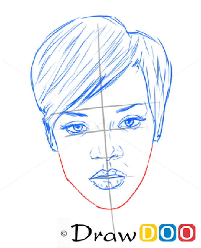 How to Draw Rihanna, Famous Singers