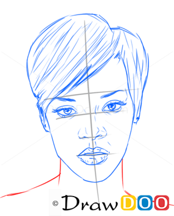 How to Draw Rihanna, Famous Singers