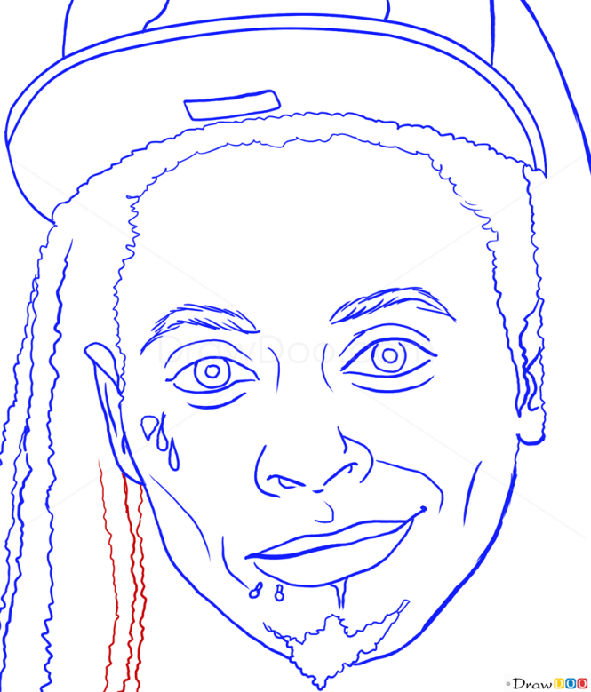 How to Draw Lil Wayne, Famous Singers