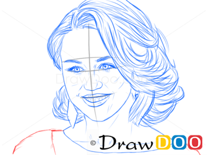 How to Draw Miley Cyrus, Famous Singers