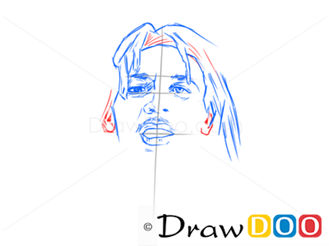 How to Draw Bob Marley, Famous Singers