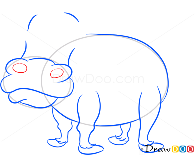 How to Draw Funny Cow, Farm Animals