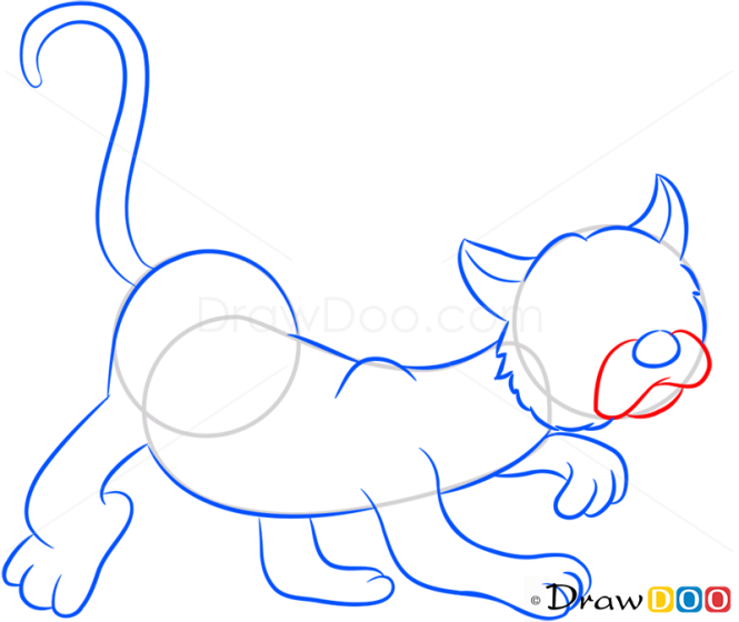 How to Draw Cat, Farm Animals