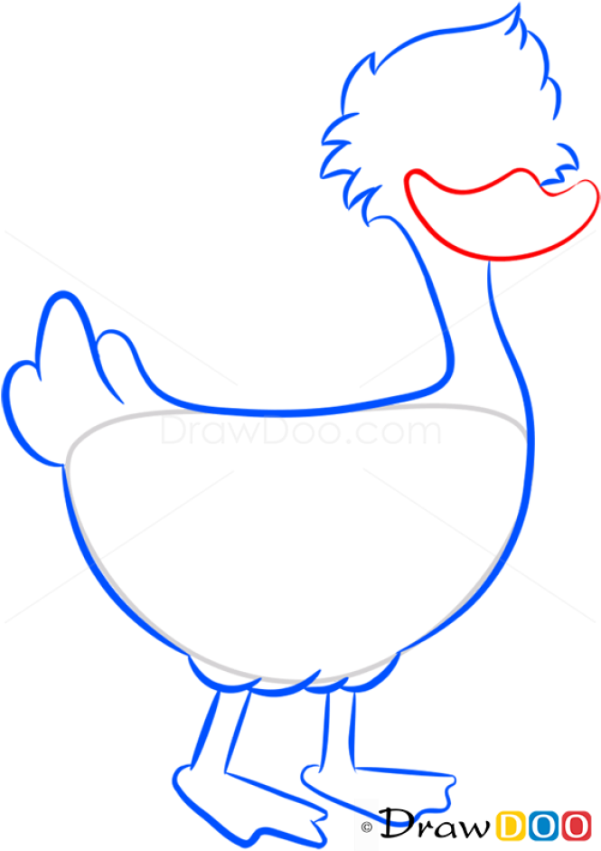 How to Draw Little Duck, Farm Animals